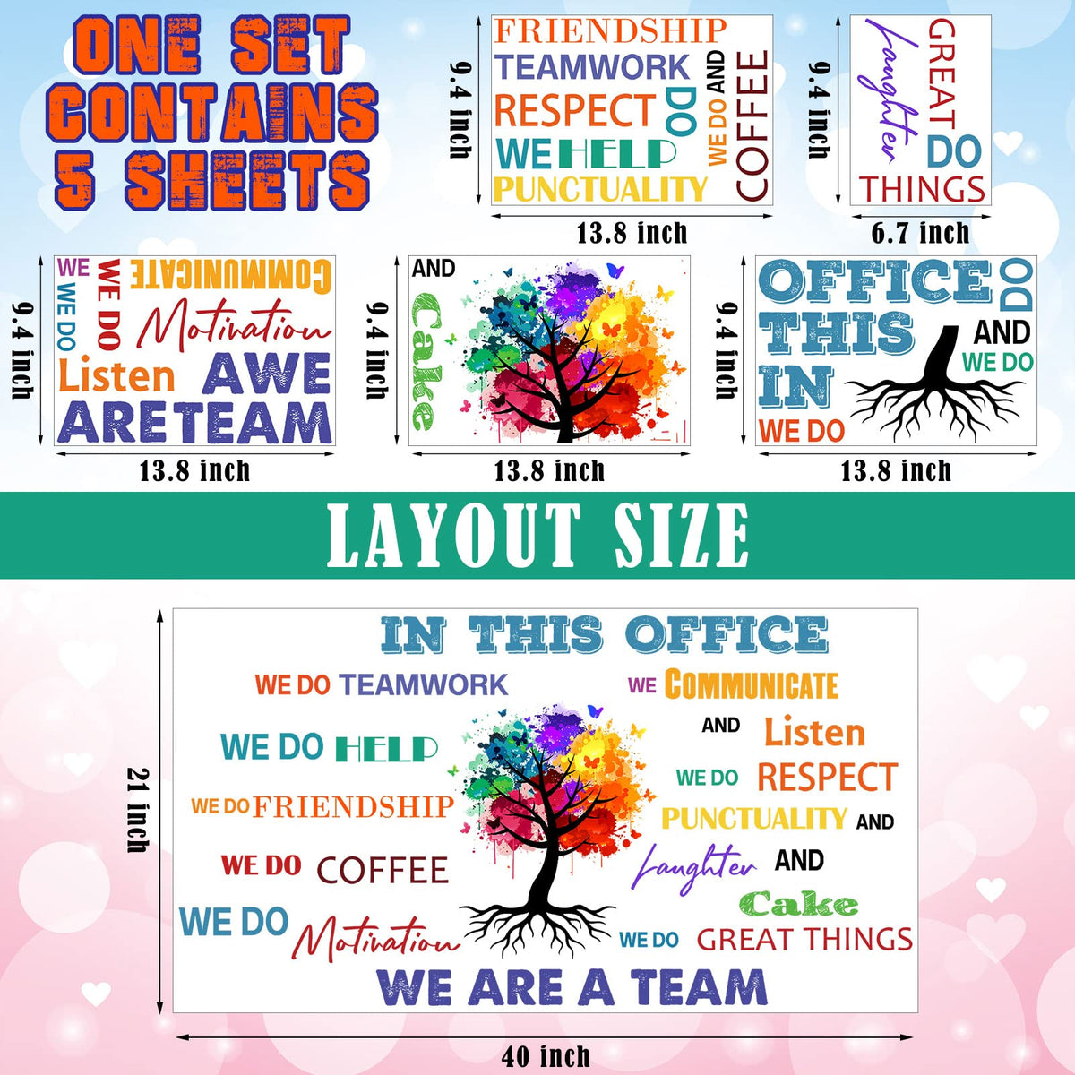 Office Inspirational Wall Decals Office Wall Decor For Office Quotes P ...