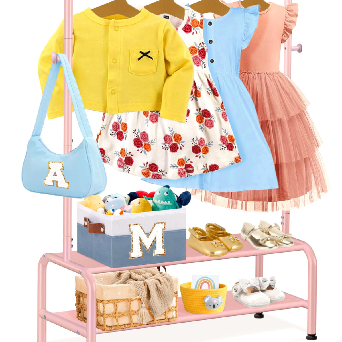 mirolam Kids Clothing Rack