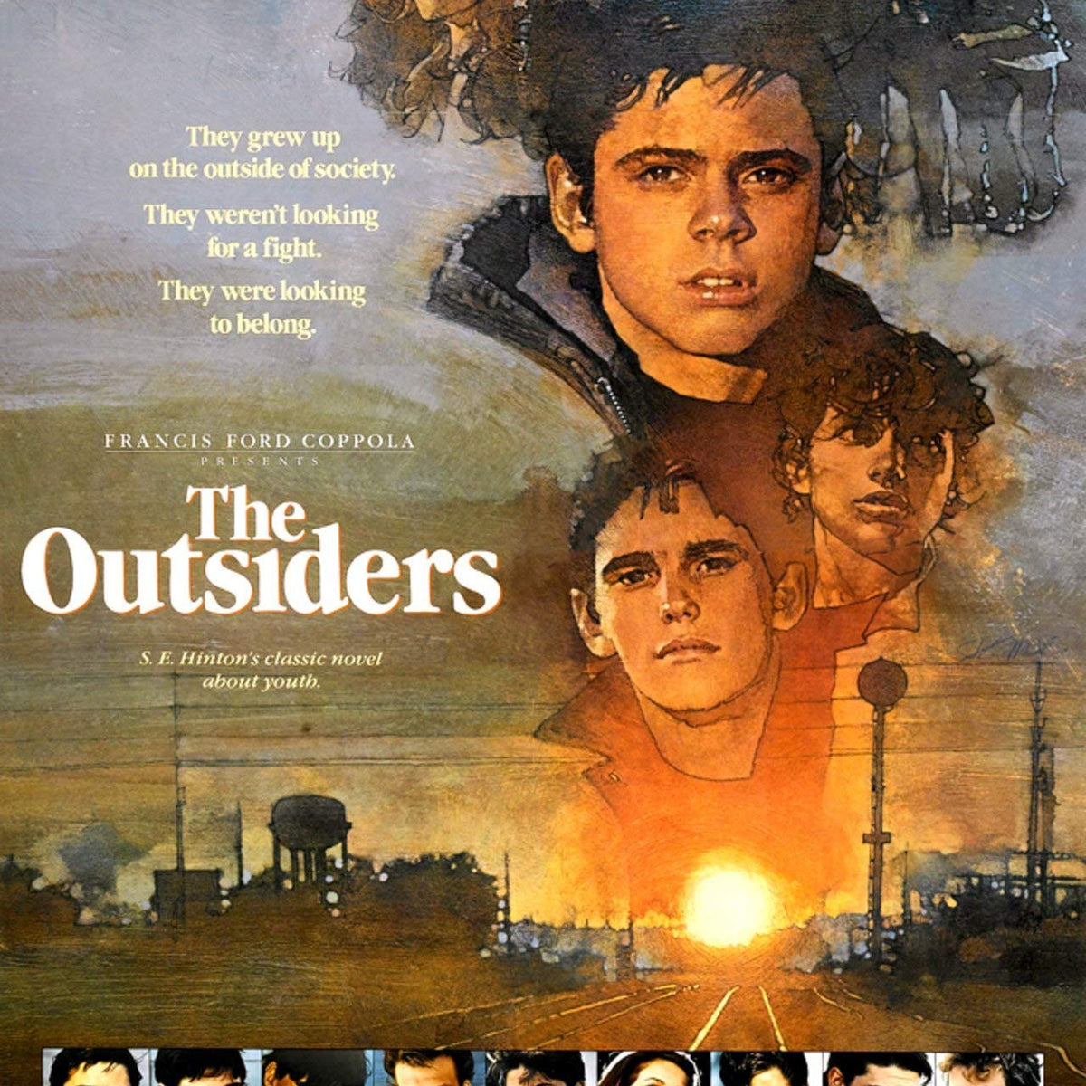 The Outsiders Movie Poster 12X18 Inch(30Cmx46Cm) Frameless Gift ...