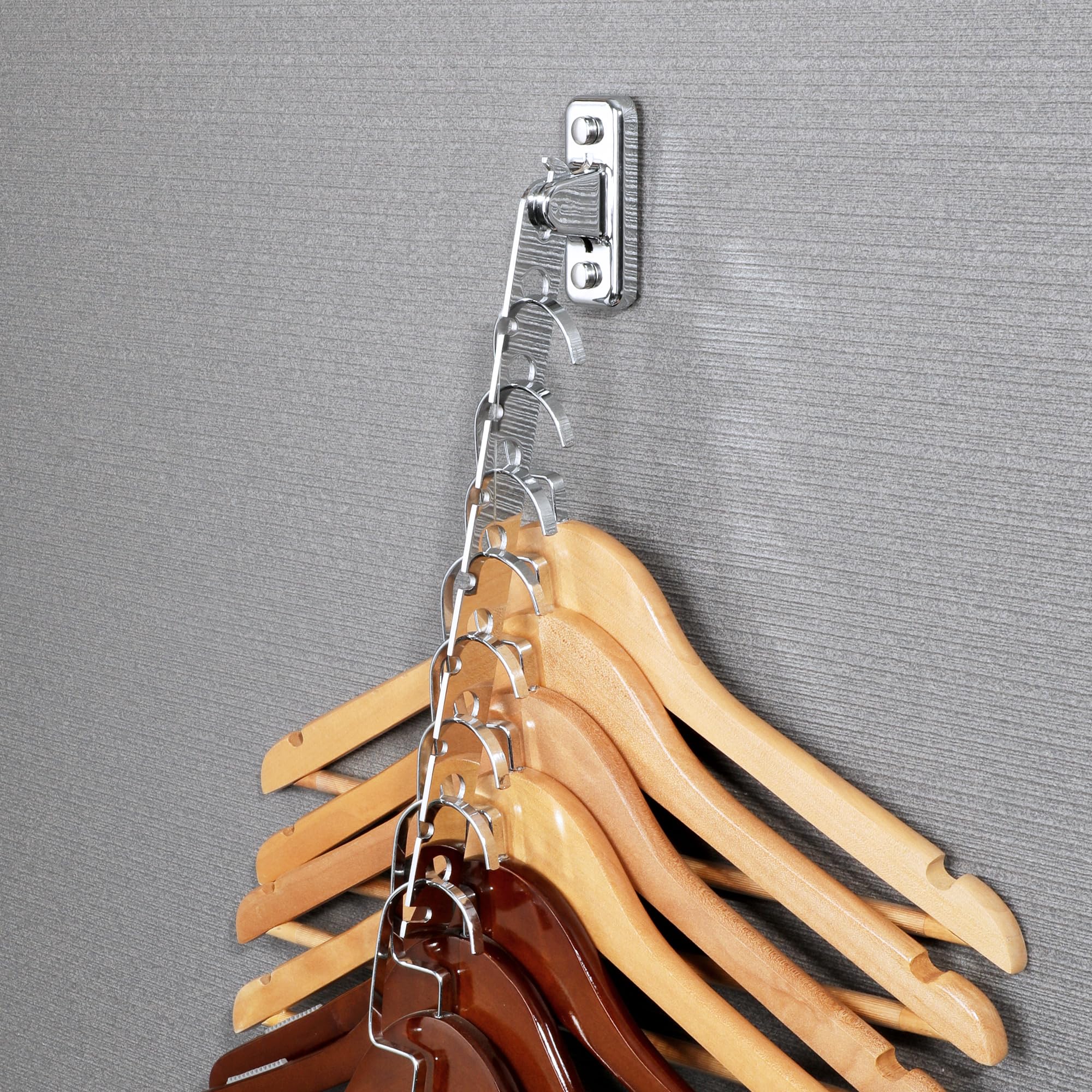 Alise ??Folding Clothes Hanger Rack, Stainless Steel Wall Mounted Drying Rack, Space Saving Laundry Hanging Rack For Laundry Clo