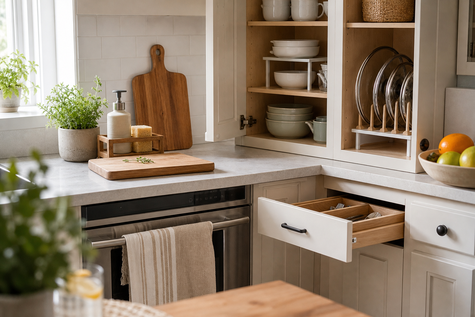 The Kitchen Refresh Checklist for People Who Hate Clutter But Love to Cook