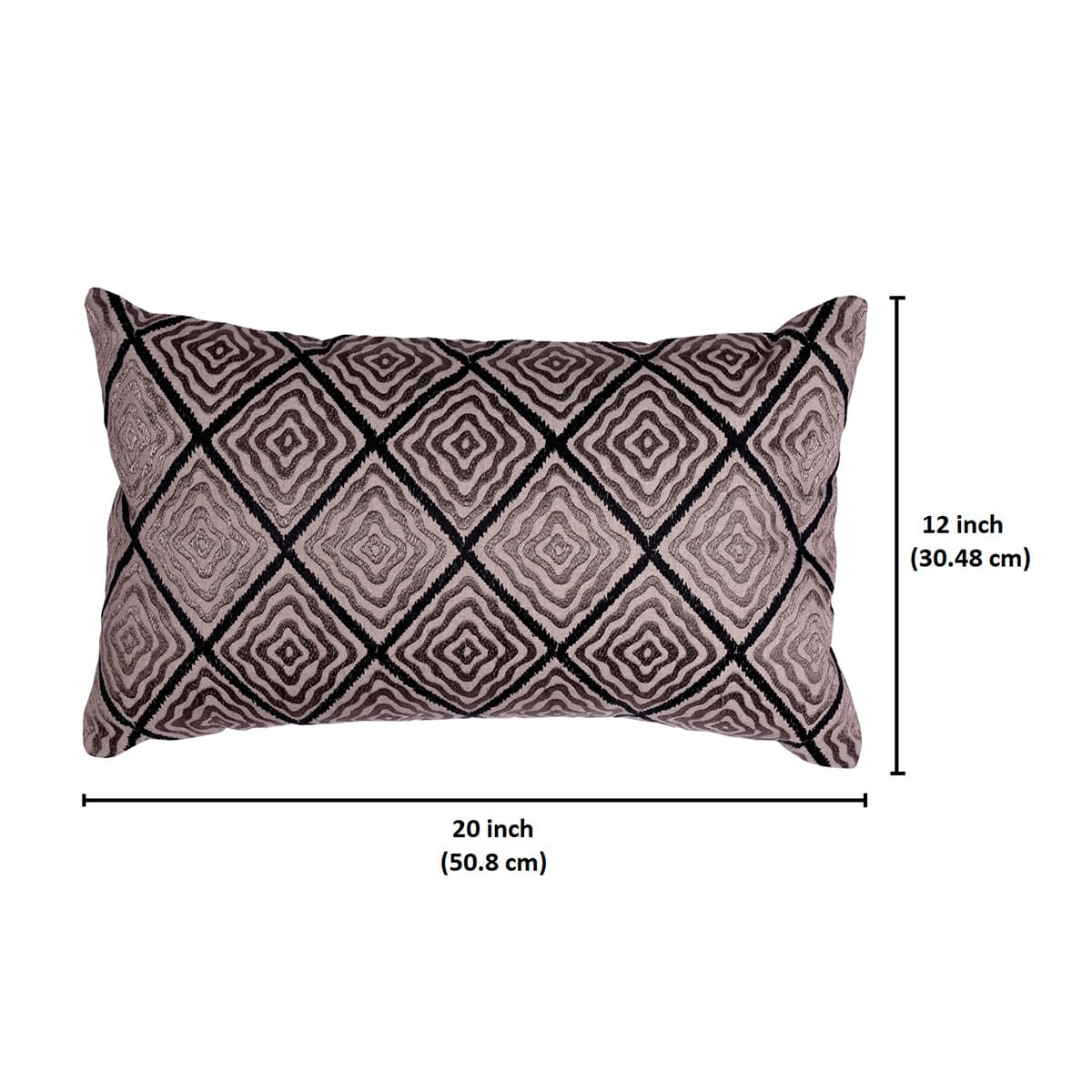 Brown Throw Pillow Covers - 12 x 20 inches