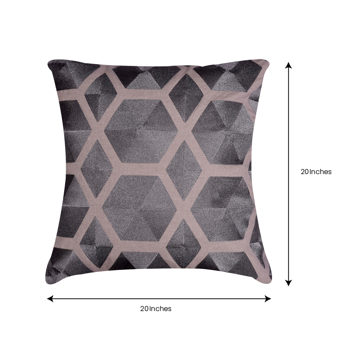 Brown Throw Pillow Covers - 20 x 20 inches