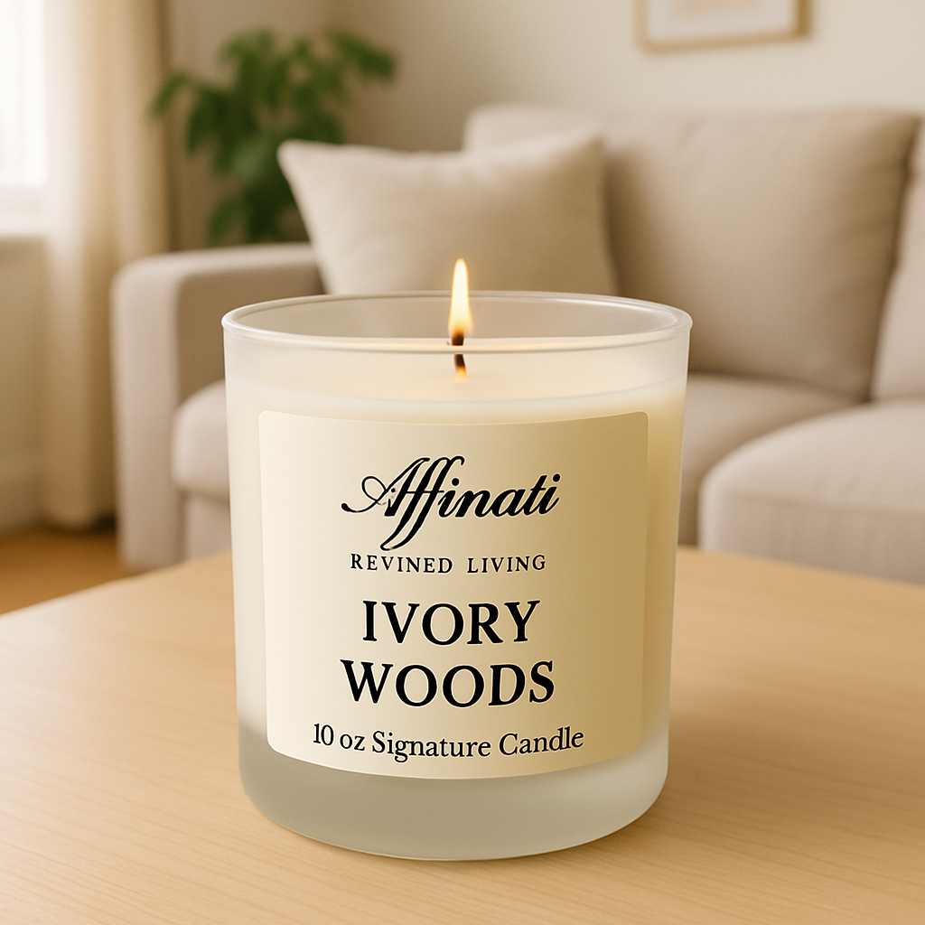 Ivory Woods Signature Candle