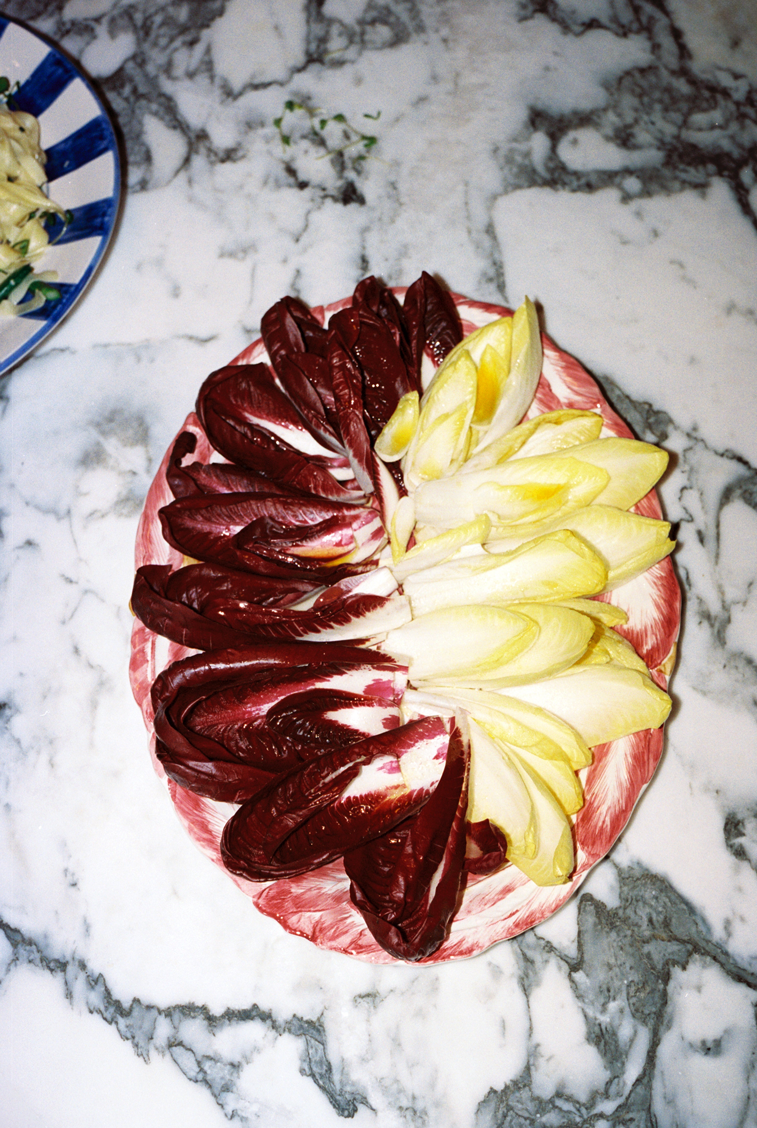 Radicchio Oval Serving Platter