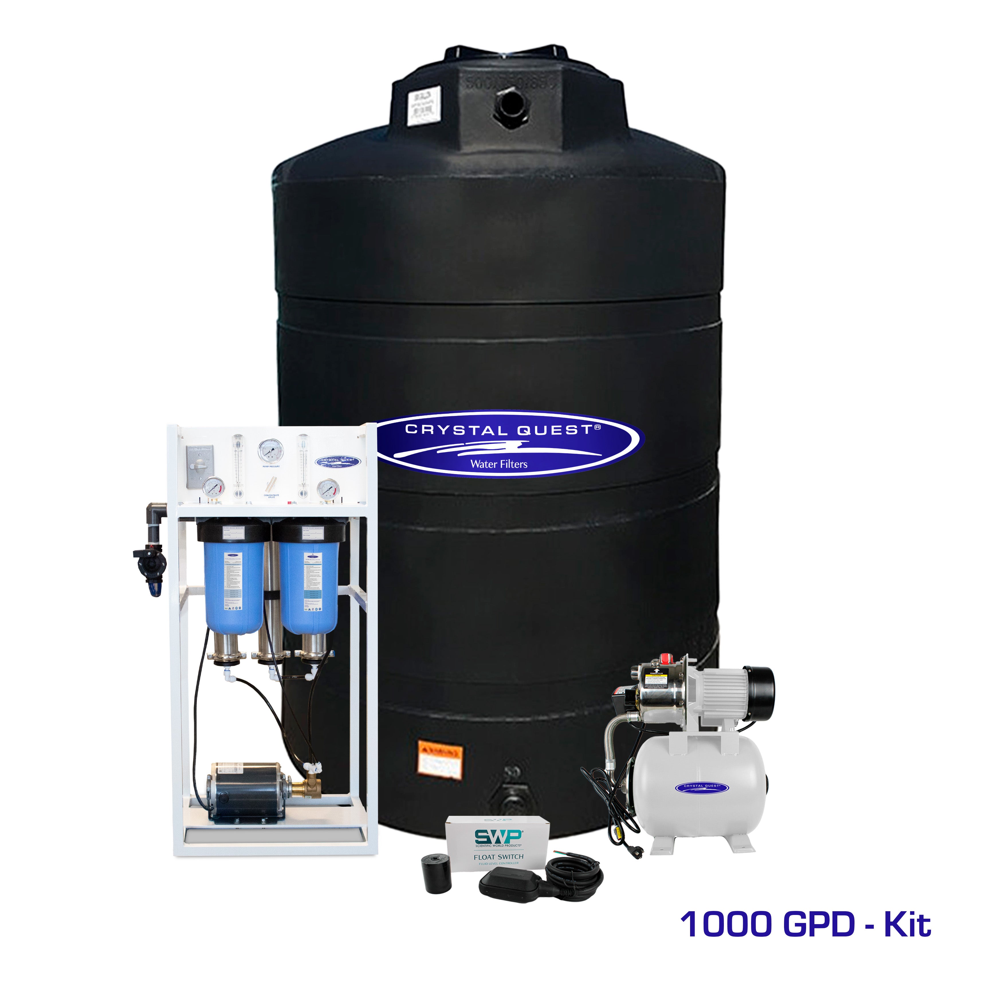 Commercial Mid-Flow Reverse Osmosis System (500-7000 GPD)