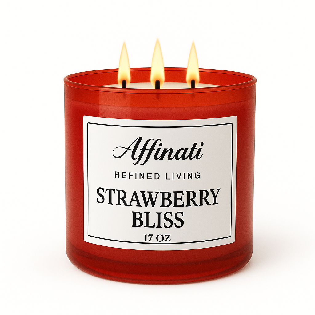 3-Wick Strawberry Bliss Candle
