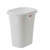 Rubbermaid 3 Gal. White Open Top Wastebasket