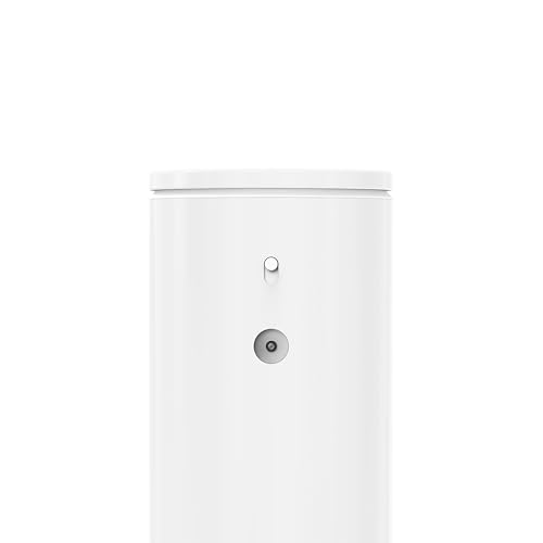simplehuman Touch-Free Automatic Sensor Pump - 9 oz. Rechargeable, White Stainless Steel, Model ST1085
