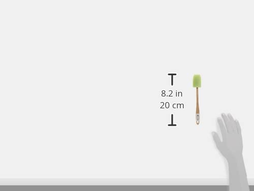 Cybrtrayd Spoon/Spatula Silicone, Mini, Lime Green