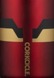 Corkcicle X Marvel Iron Man Sport Canteen Insulated Tumbler, 20 Oz - Reusable Water Bottle Keeps Beverages Cold For 25 Hours & H