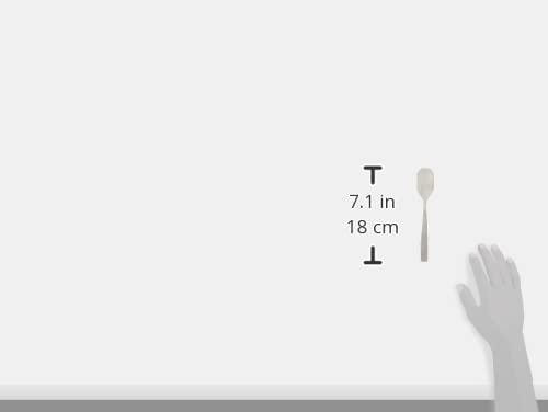 A Di Alessi ''Knifeforkspoon'' 6 1/2-Inch Dessert Spoon, Mirror Polish, Set Of 6