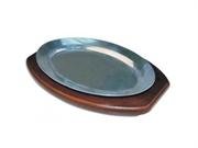 Winco APL-11 Aluminum Sizzling Platter, 11-Inch, Medium
