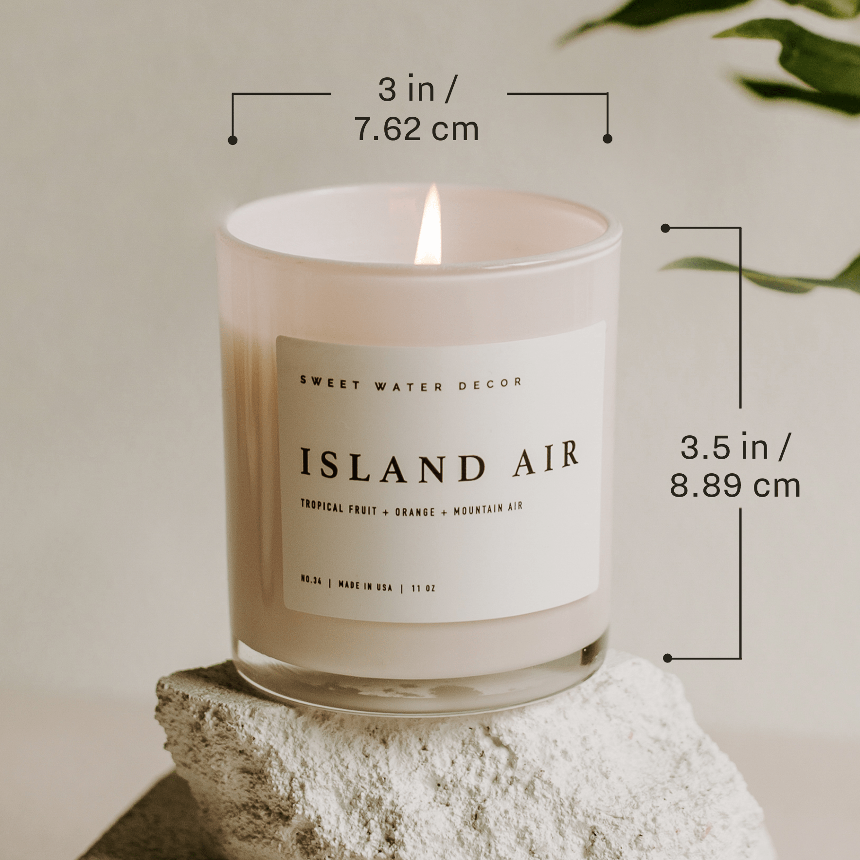 Farmer's Market Soy Candle - White Jar - 11 oz
