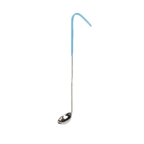 AtoZ Supply SLOL201 Serving Ladle, 1/2 oz., one Piece, ColorCoded Vinyl Handle, HeatResistant up to 392F, Stainless Steel, T