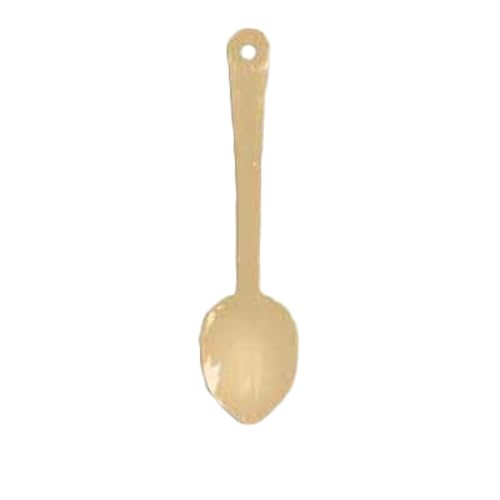 AtoZ Supply PLSS211BG Serving Spoon, 13, Solid, Dishwasher Safe, Polycarbonate, Beige, NSF, Pack of 12