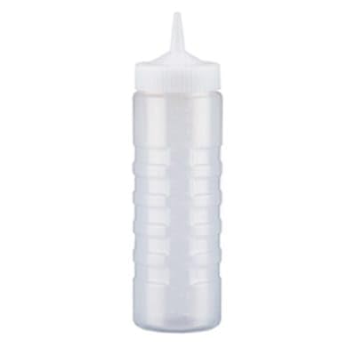 Vollrath 4924-13 Squeeze Bottle - Ribbed, 24 Oz. Capacity - Single Bottle
