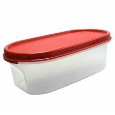Tupperware. Mm Oval #1 Containers 500 Ml Set Of 4 Pc - Red (Tup)