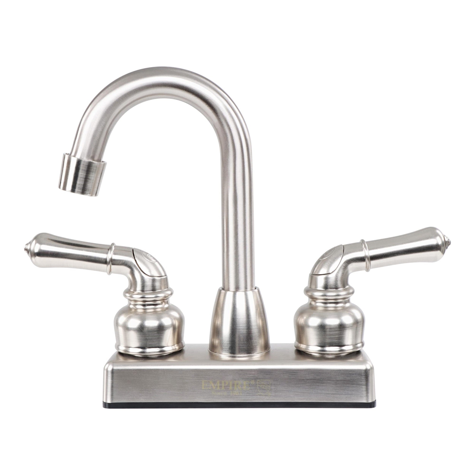 Empire Brass U-Ynn16N Rv Non-Metallic Home Bar Faucet With Teapot Handles 4'' - Brushed Nickel