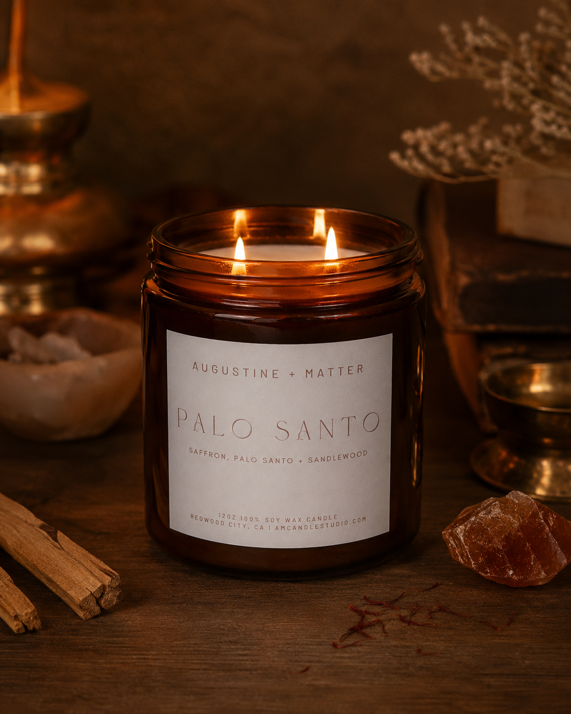 Palo Santo - 12oz Soy Candle