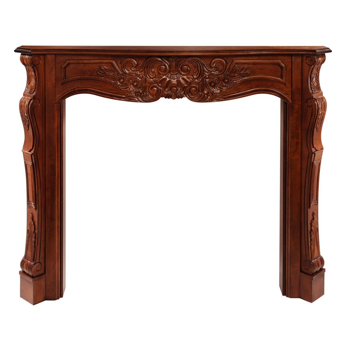 The Deauville 48'' Fireplace Mantel Unfinished