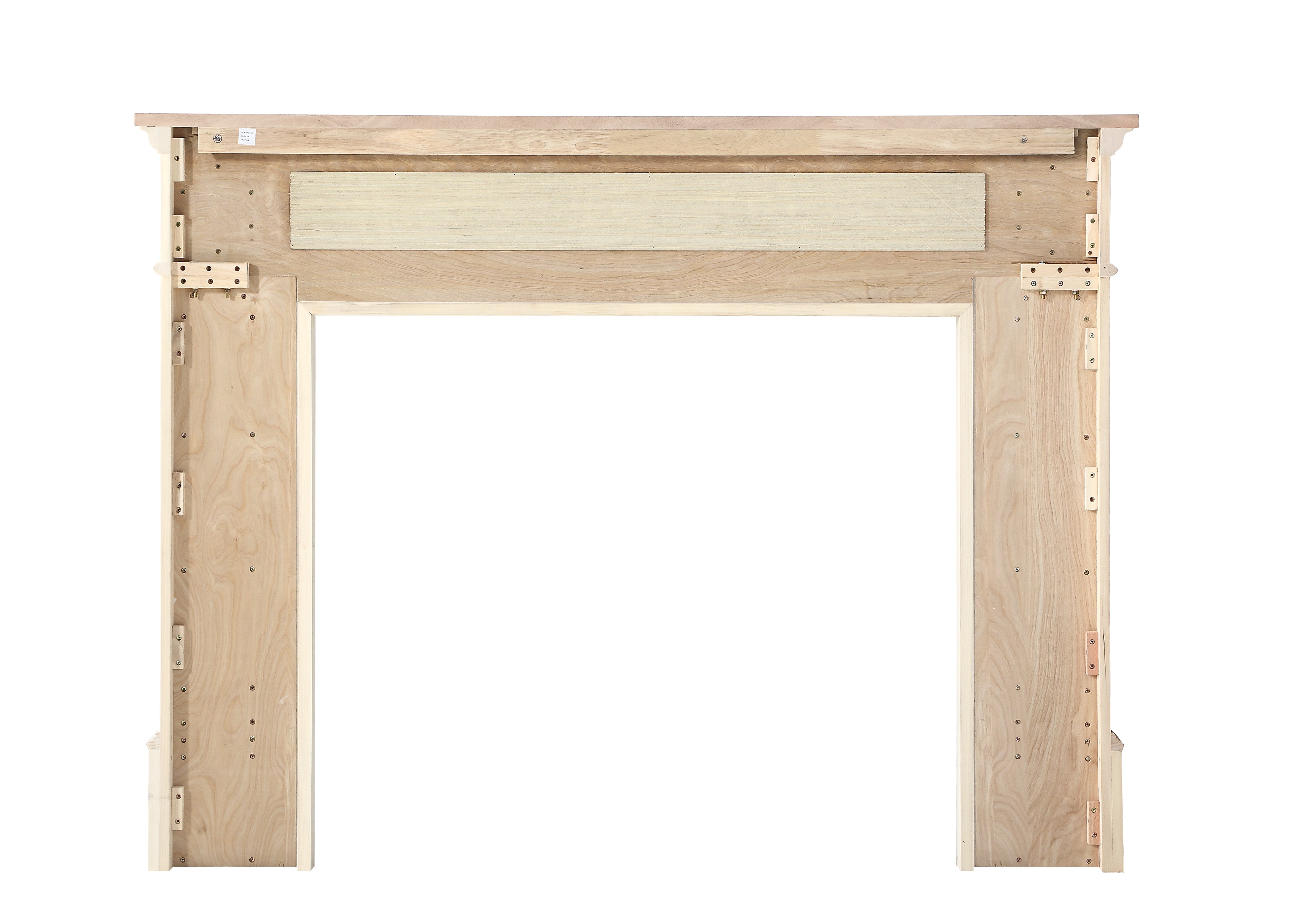 The Classique 50'' Fireplace Mantel Unfinished