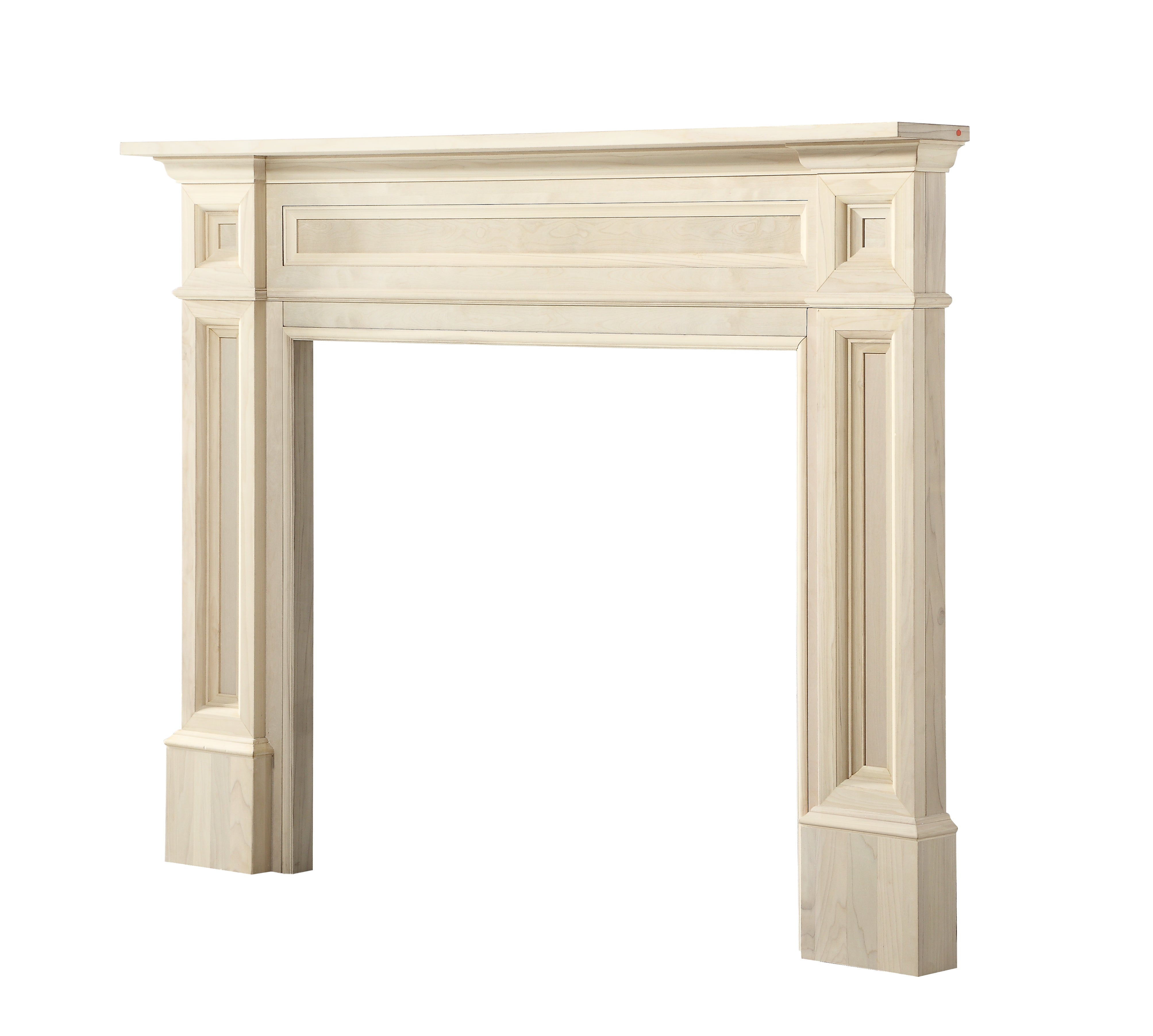 The Classique 50'' Fireplace Mantel Unfinished