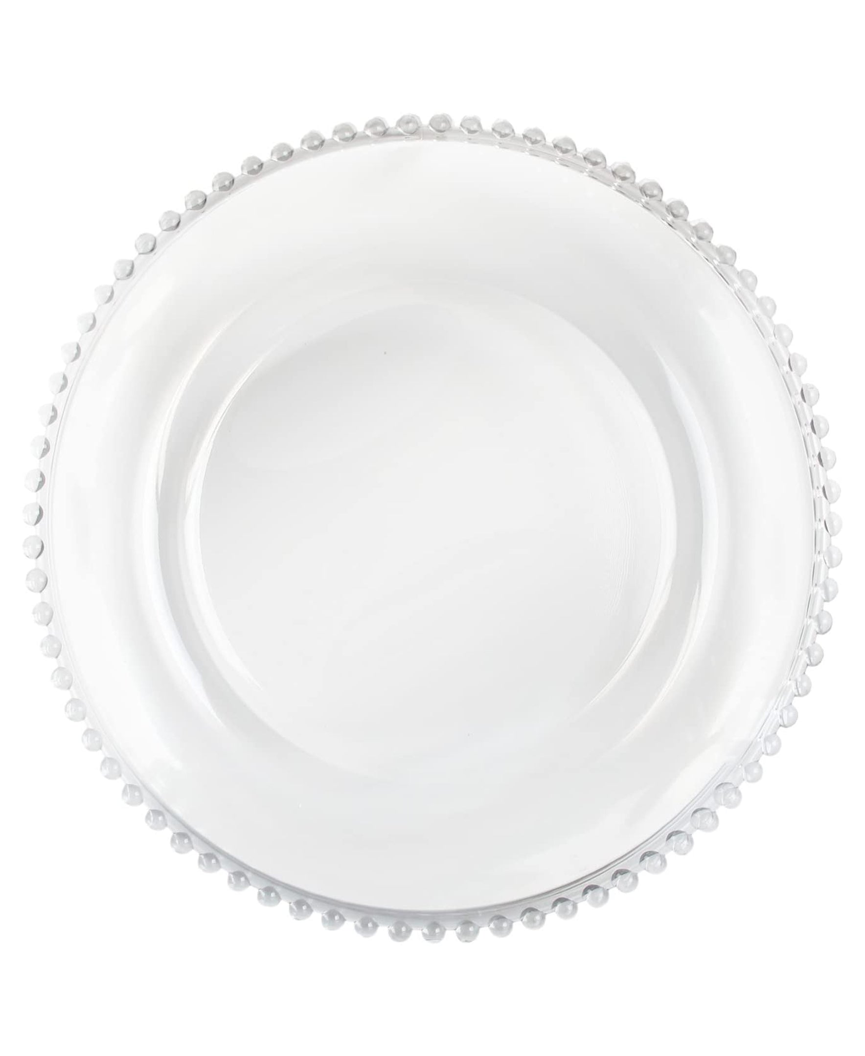 AFLAIR BEADED CLEAR SET/4 CHARGER