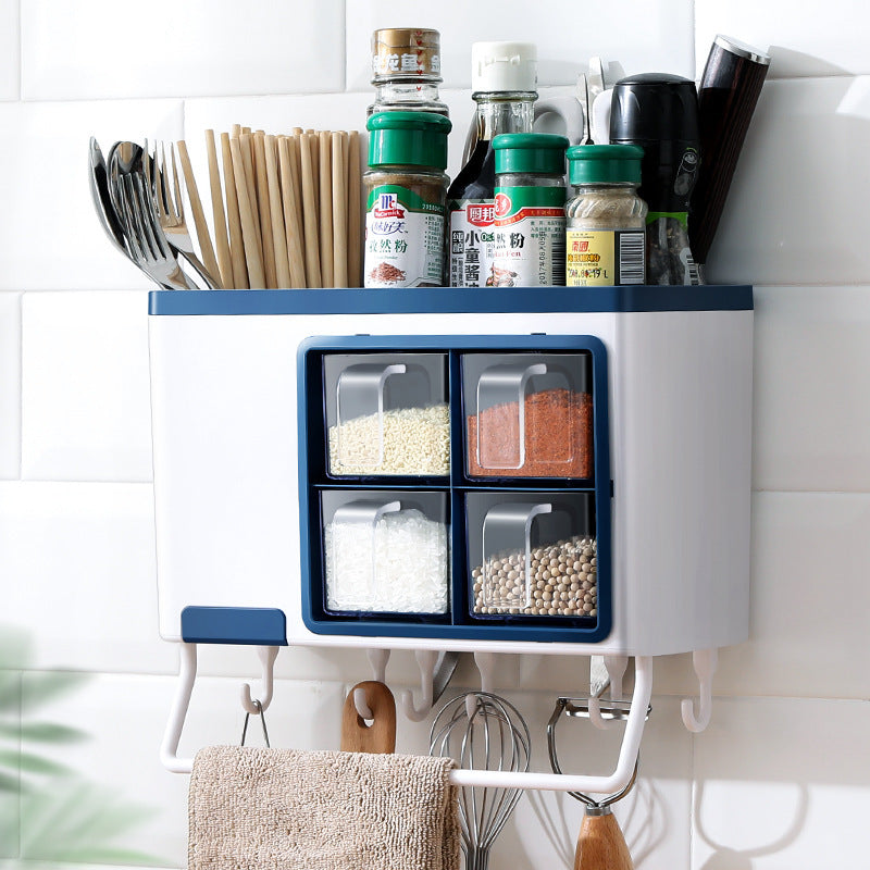 Punch-Free Kitchen Wall Shelf