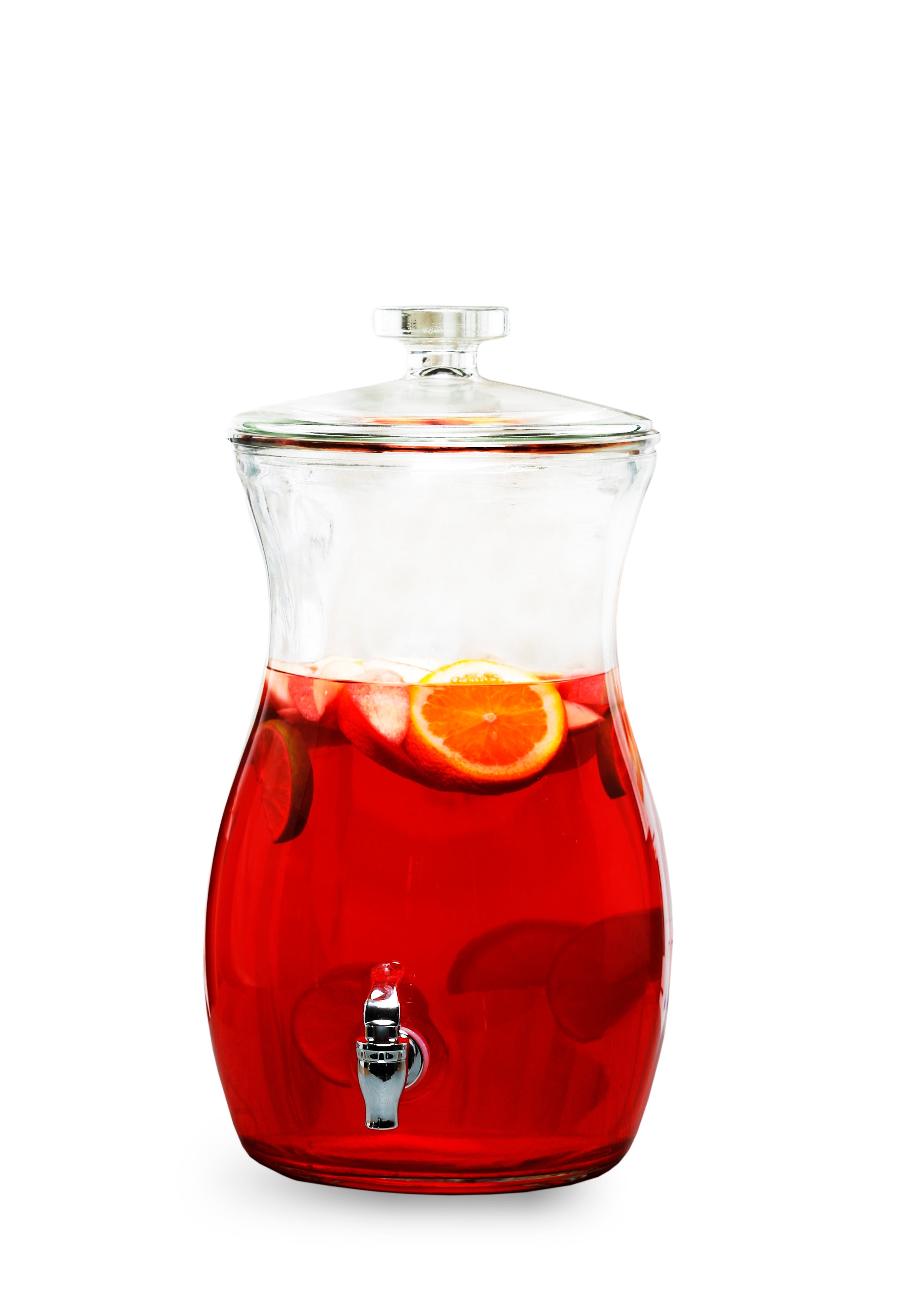 MAGNOLIA GROVE BEVERAGE DISPENSER 2.7 GAL/ 10.2L  9.05 x 9.05 x 16.53"  rb