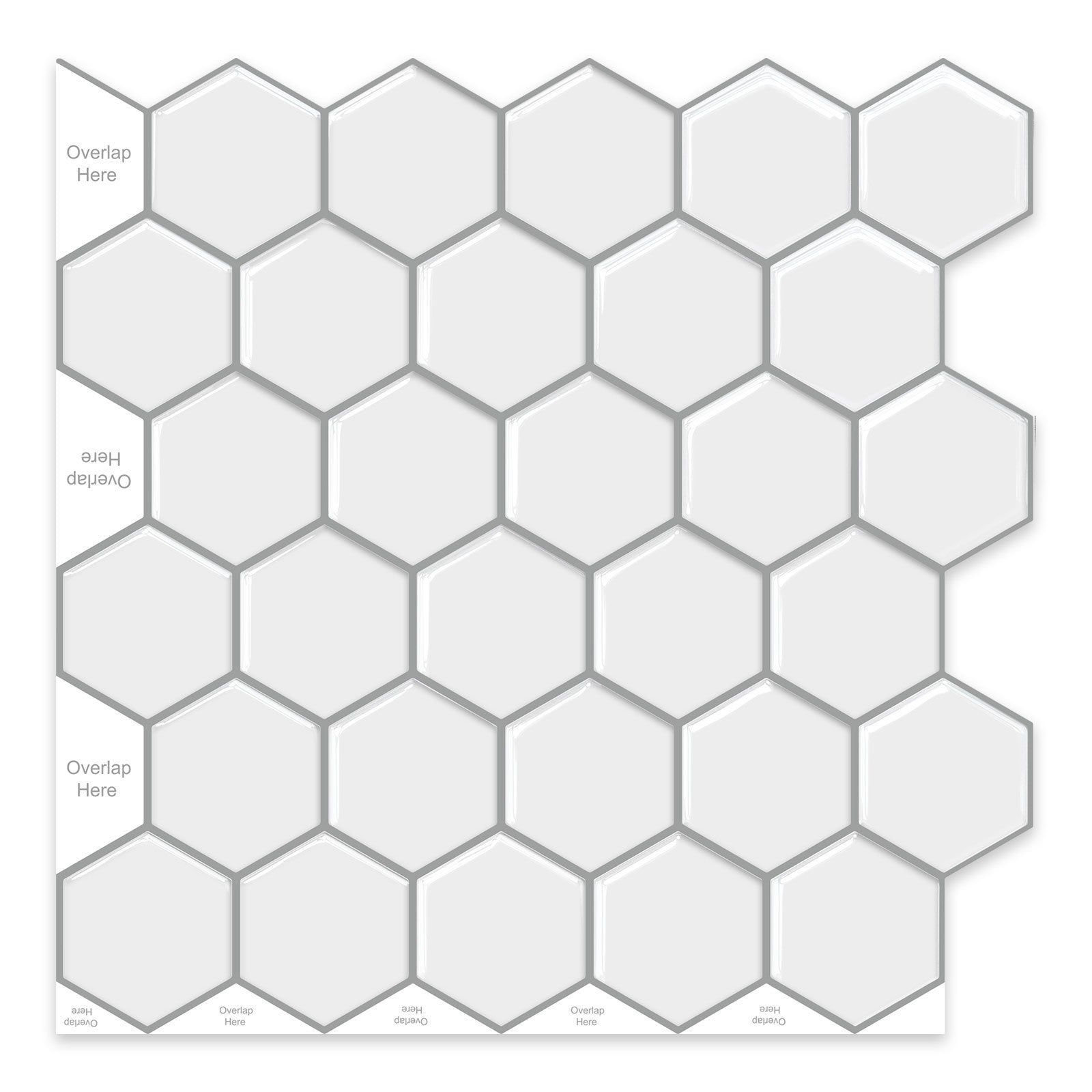 3D Self-adhesive Crystal Epoxy Wall Stickers For Kitchen Decor