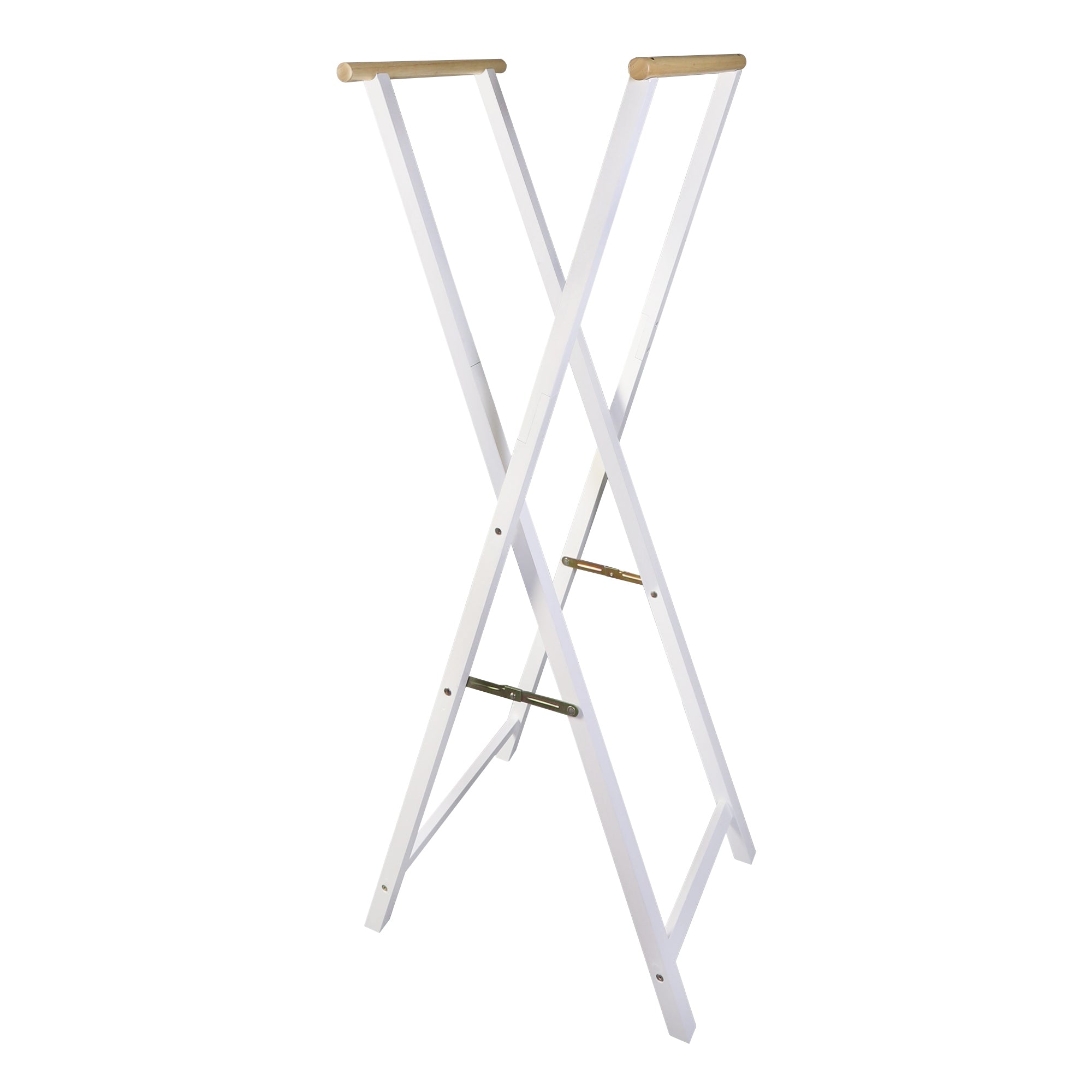 Solid Wood Folding Clothing Garment Rack