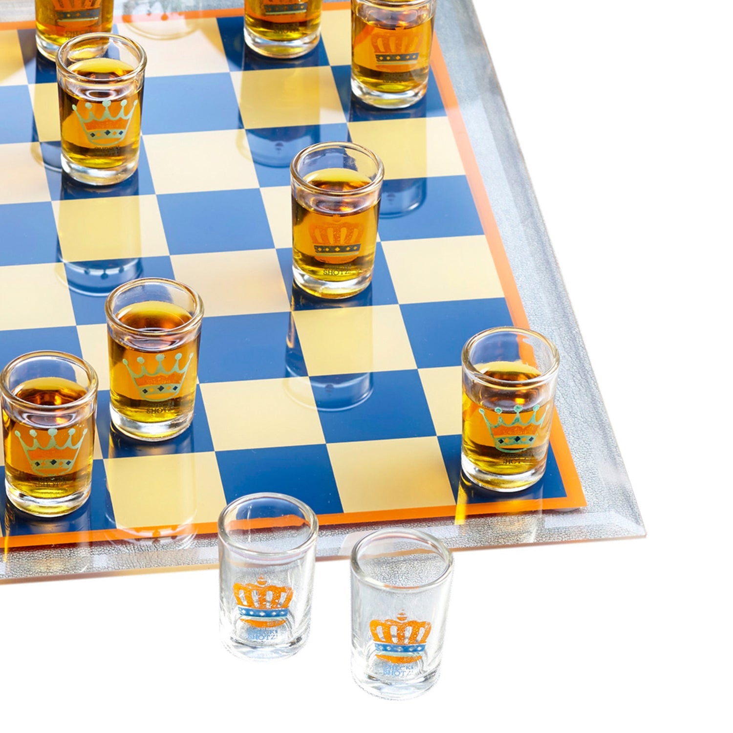 CHECKERS GAME: GAME BOARD  0.4oz