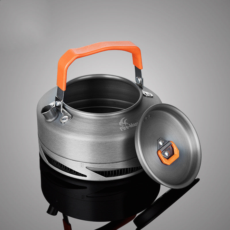Fashion Simple Color Contrast Aluminum Kettle 0.8L