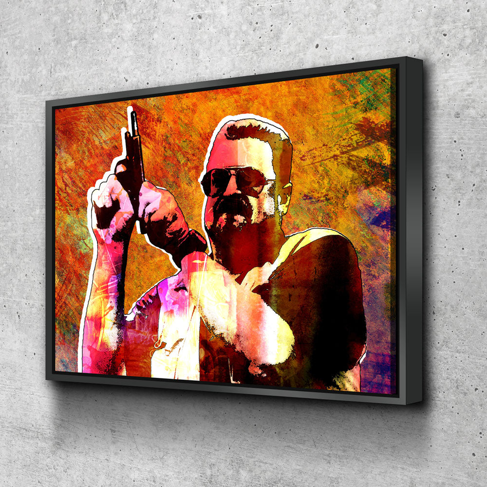 Mark It Zero, Abstract Canvas Wall Art, Walter Sobchak, The Big Lebowksi, This is not ‘Nam, this is bowling, there are rules
