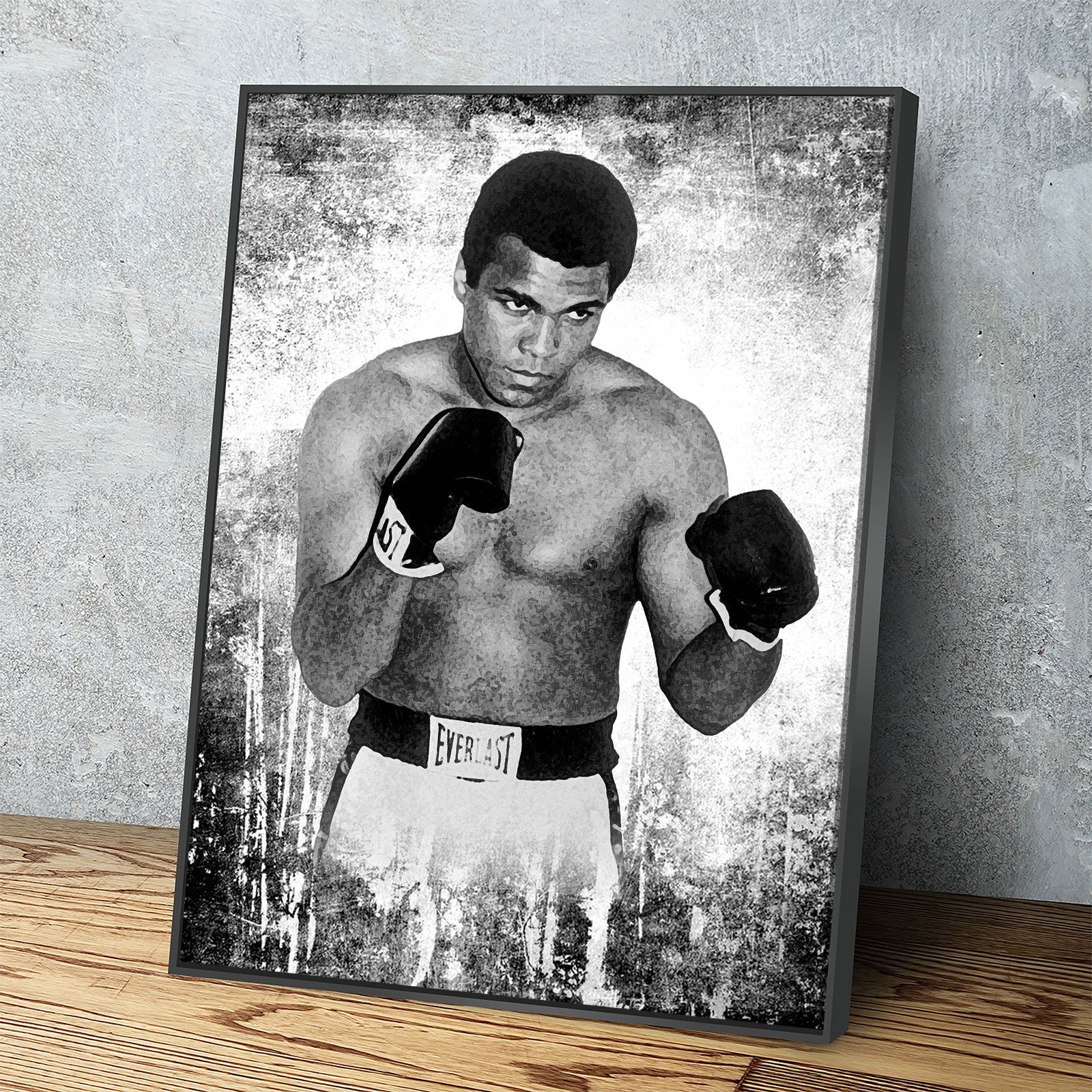 ALI The Louisville LIP Canvas Wall Art, Muhammad Ali Motivational Decor