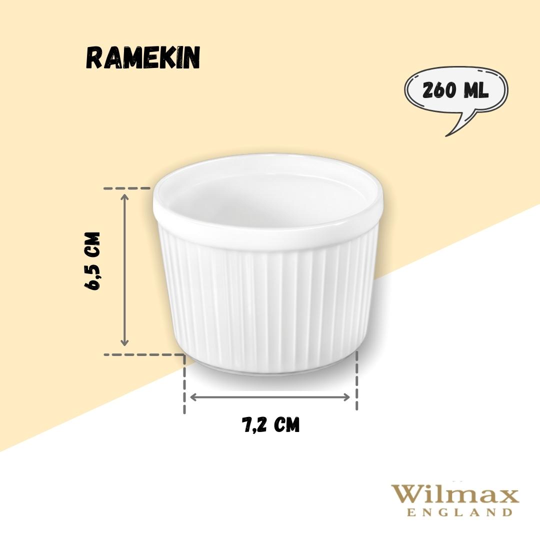 White Ramekin 3.5" inch X 2.5" inch |9 Fl Oz