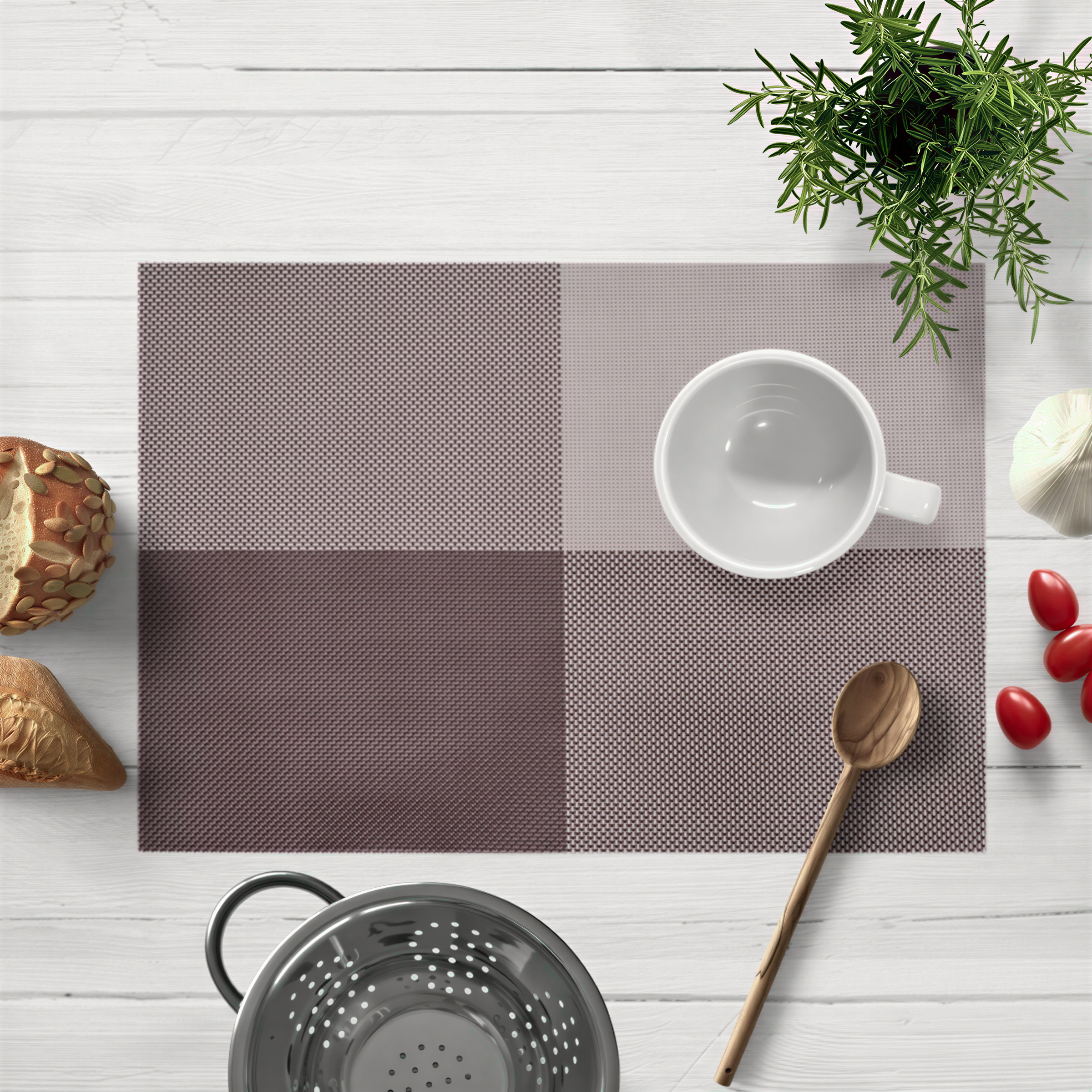 Vinyl Placemats – Durable Non Slip Table Protectors for Kitchen Dining