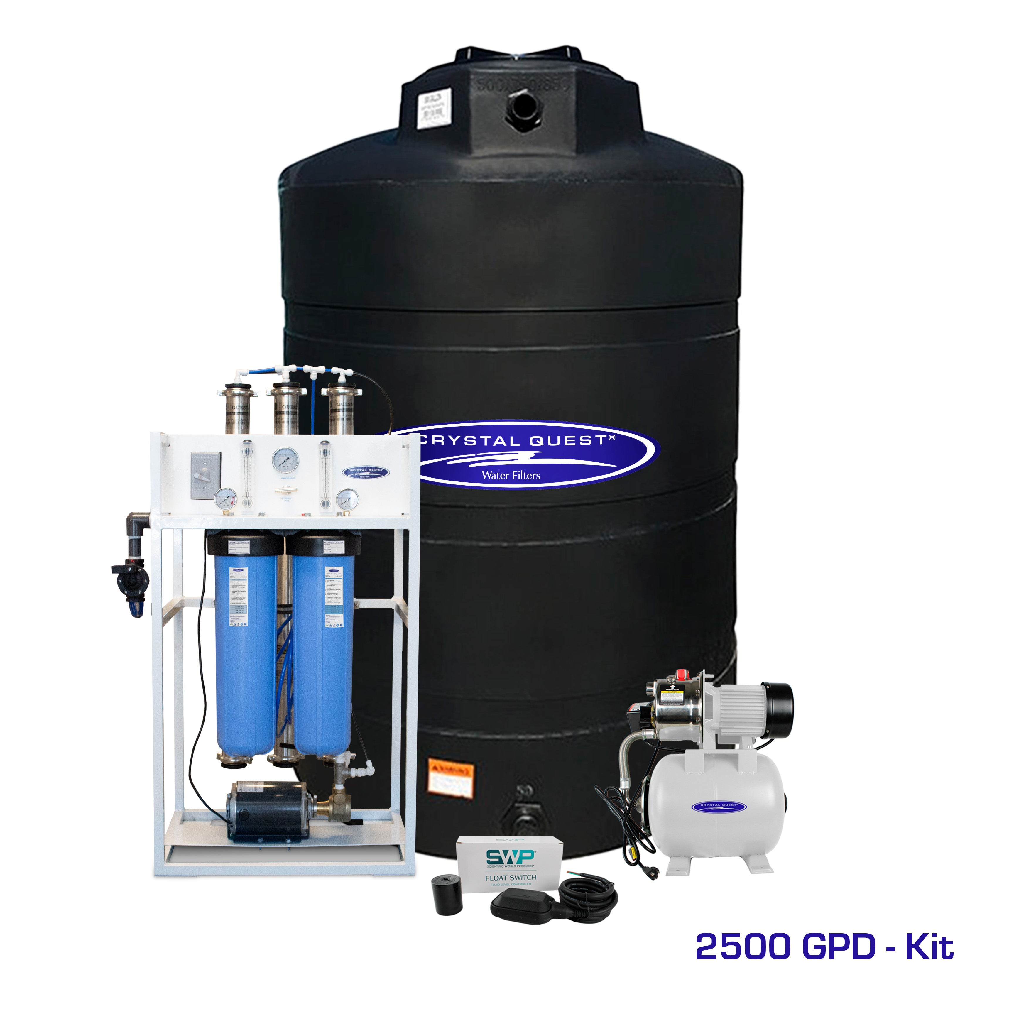 Commercial Mid-Flow Reverse Osmosis System (500-7000 GPD)
