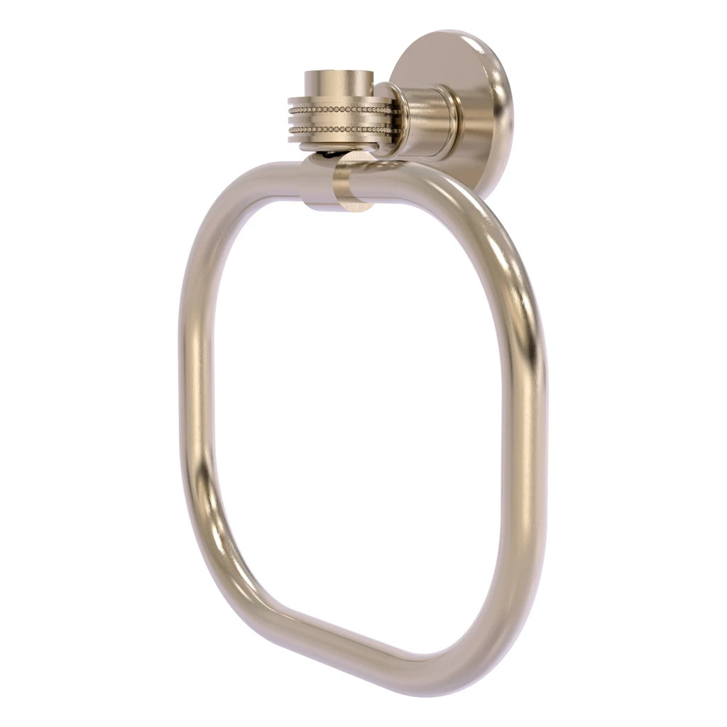 Continental Collection Towel Ring with Dotted Accents - 2016D-PEW