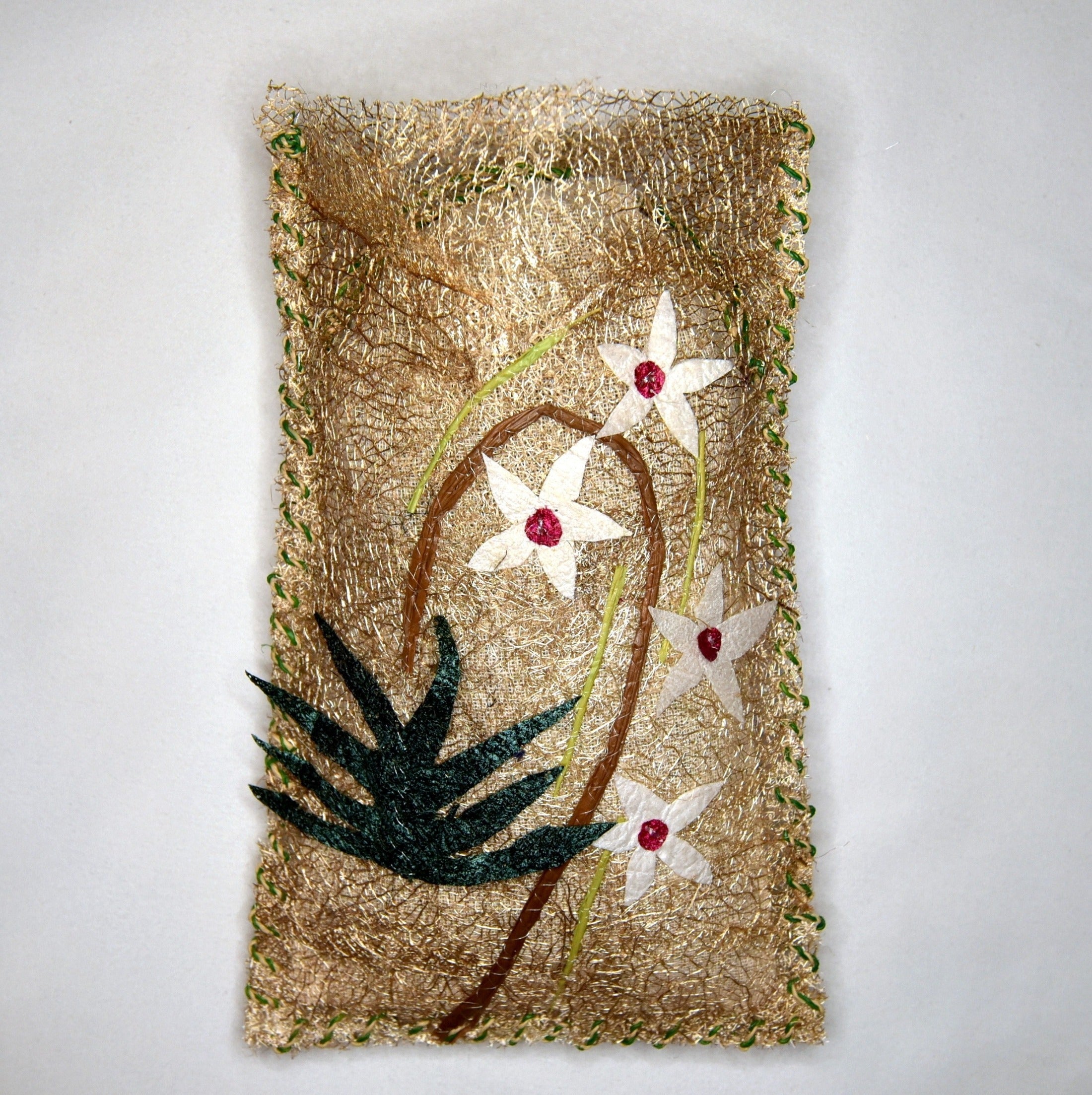 Wild Silk Lavender Sachet  - White Orchid