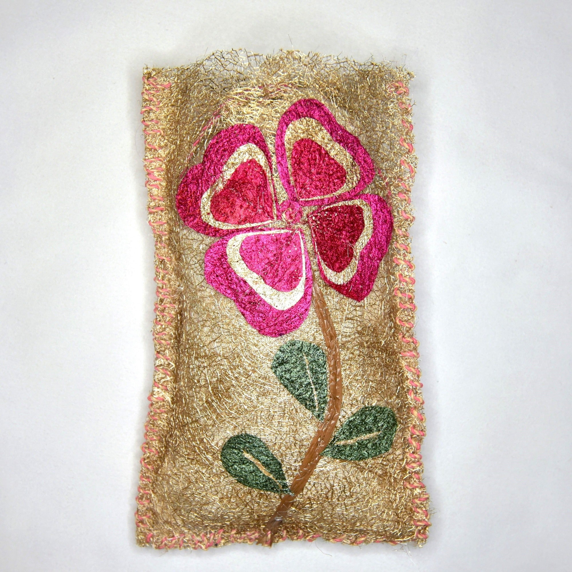 Wild Silk Lavender Sachet - Madagascar Periwinkle