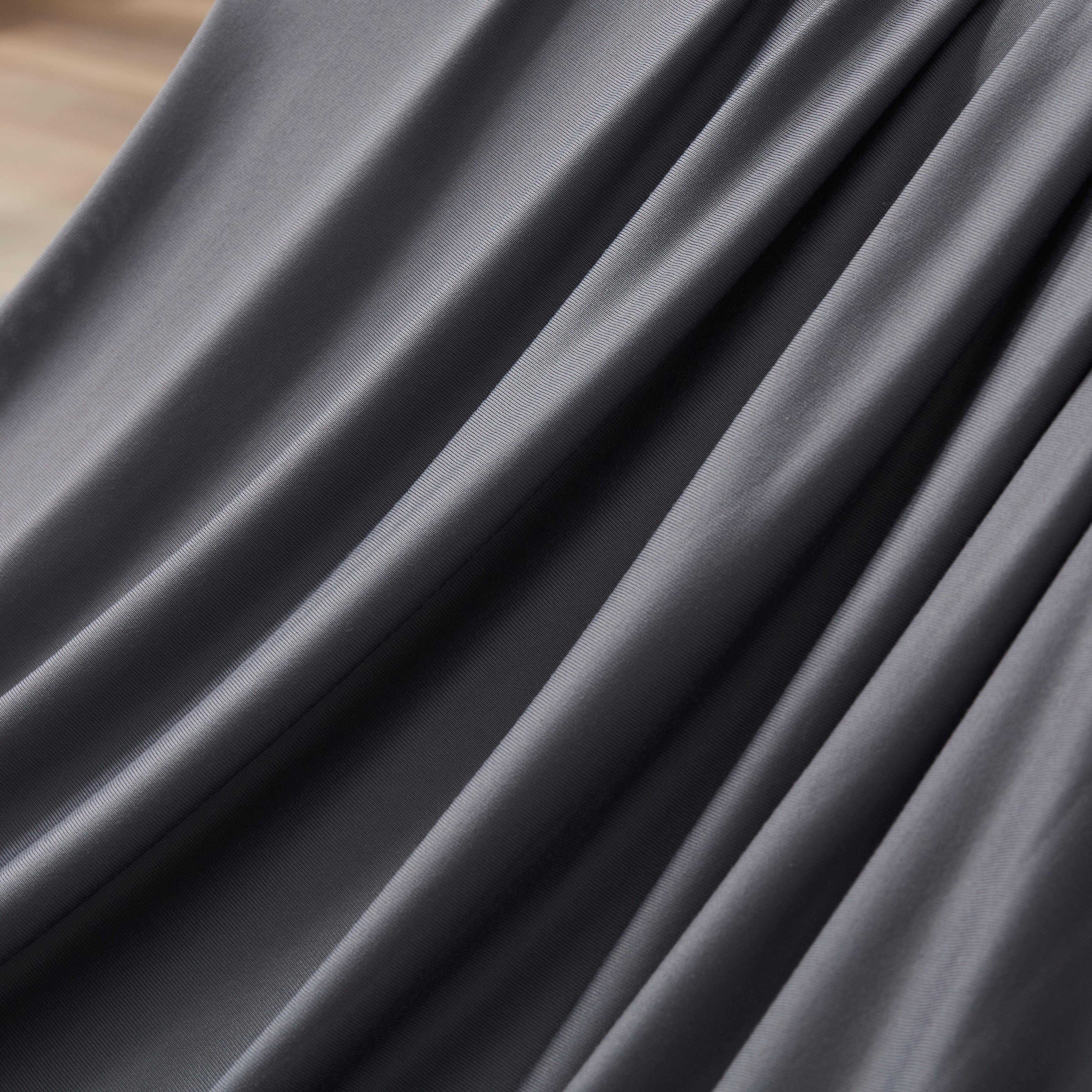 100% Microfiber Jersey Knit Sheet Set with Pillowcases-Grey