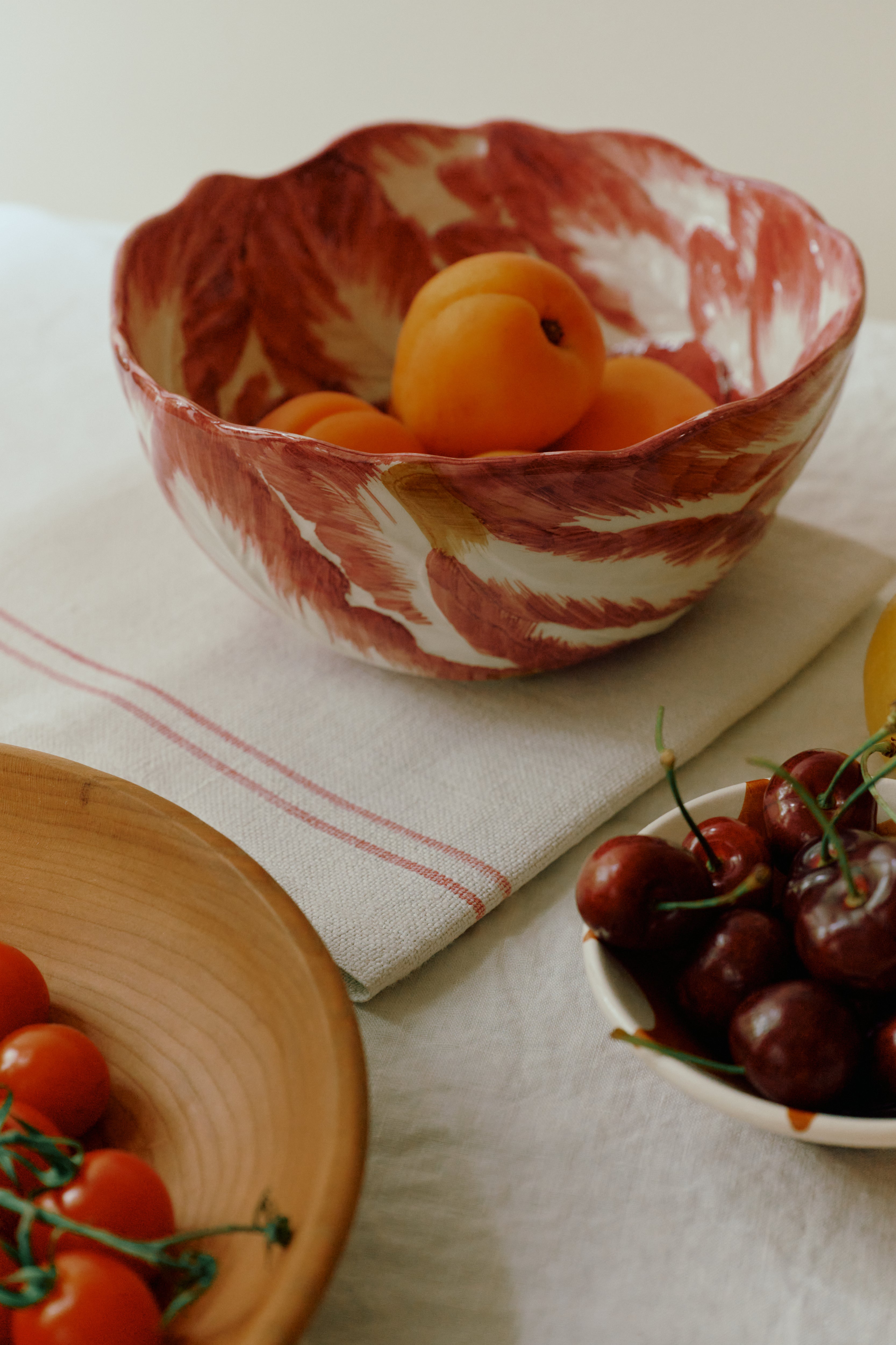 Radicchio Serving Bowl
