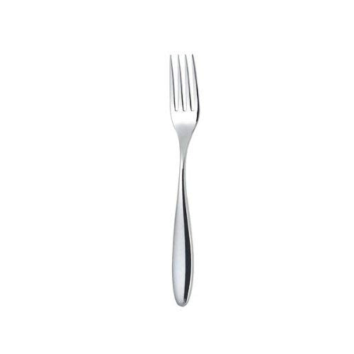 Alessi Mami Dessert Fork, One Size, Silver