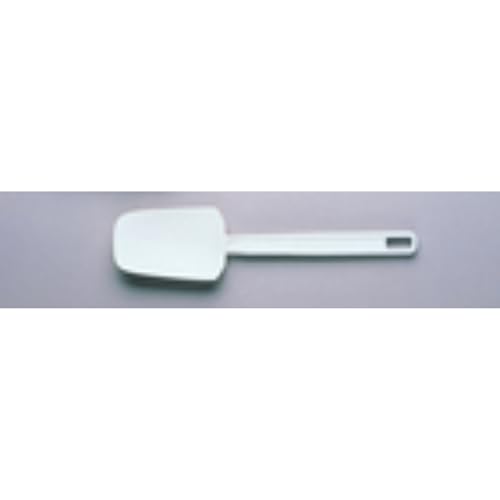 Rubbermaid Commercial Products Cold Temperature Spoon Spatula ,Dishwasher Safe, 16.5 Inch, White, Clean-Rest Design, For Restura