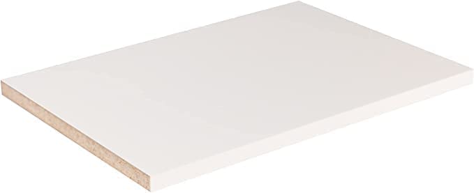 B&B HARDWARE Cabinet Shelves - Melamine 1/2   Thick - Custom Organize Space with Stylish Cabinet Melamine Shelves - Perfect So