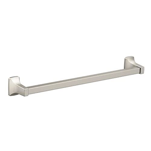 Moen Contemporary Brushed Nickel 18-Inch -Towel Bar, P5118Bn