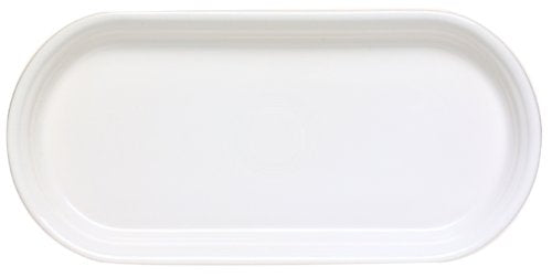 Fiesta 12-Inch By 5-3/4-Inch Bread Tray, White