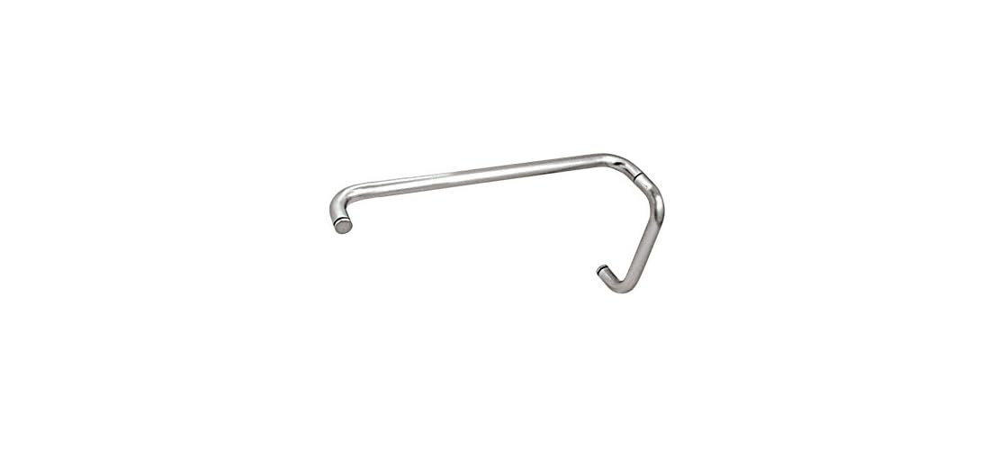 CRL''BM'' Chrome 8'' Pull Handle 18'' Towel Bar Combination without Metal Washers